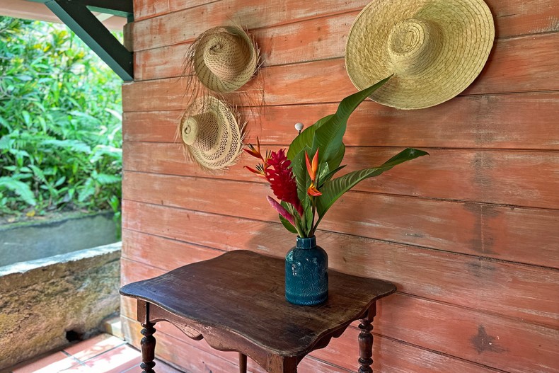 chapeaux Location Maiosn Saint-Pierre Martinique