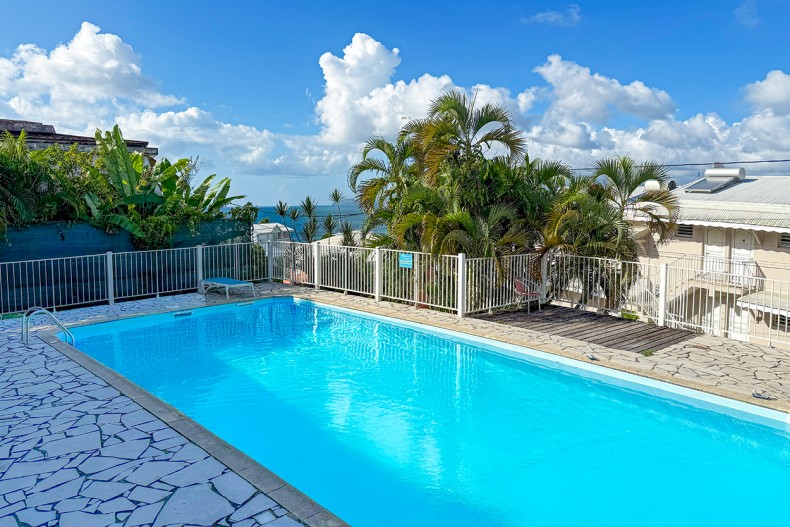 Location studio trois Ilets charly Piscine