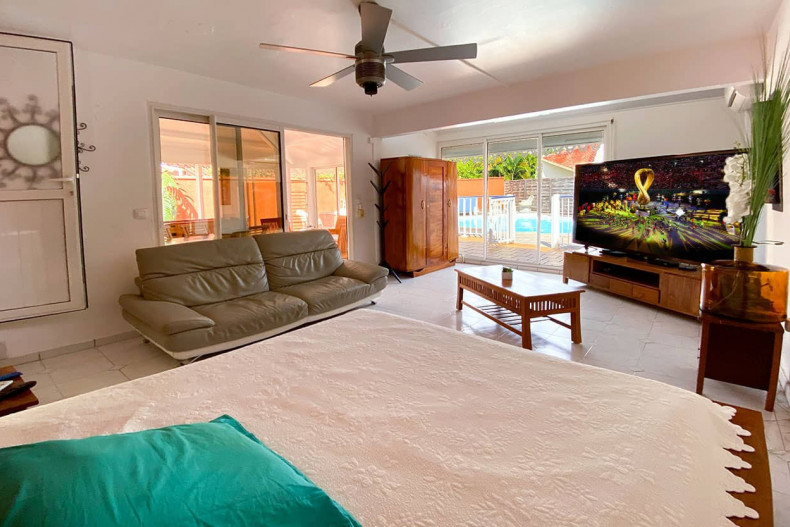 Villa CIEL BLEU Méridienne Salon