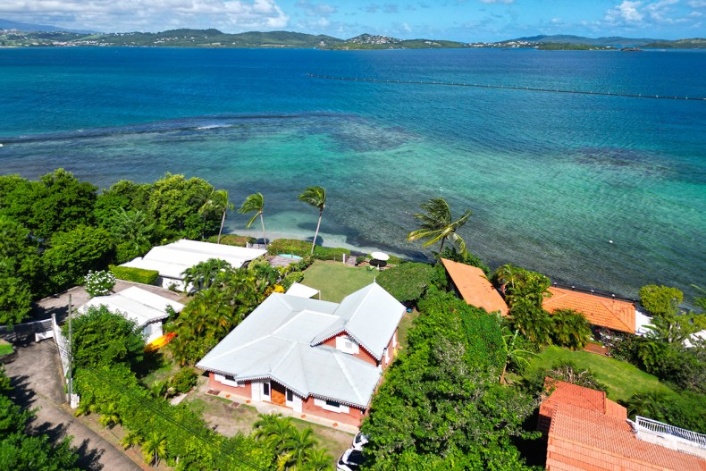 Cote Mer Martinique vue drone