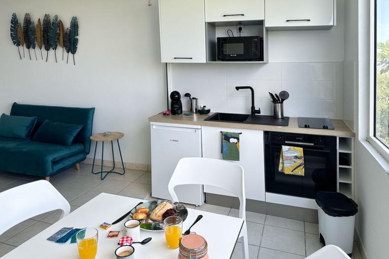 Location appartement T2 turquoise Trois Ilets