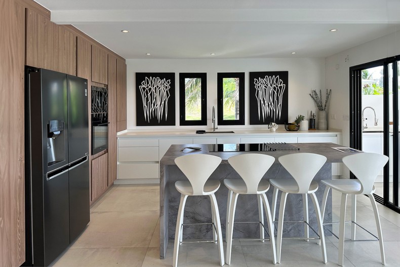 Villa 5 étoiles Martinique cuisine