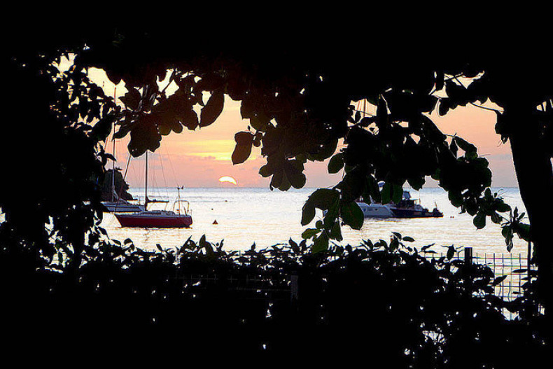 Vue sur la Plage Anse Mitan