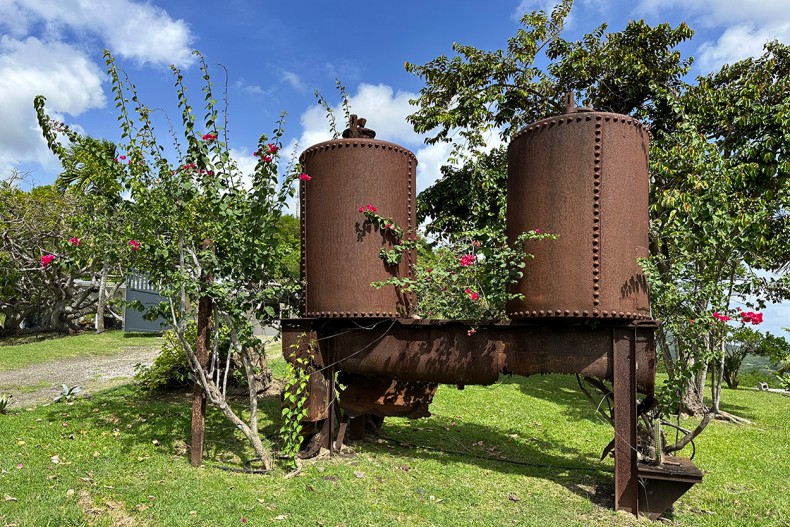 Belle Villa Sainte Anne Vue mer Martinique Entree