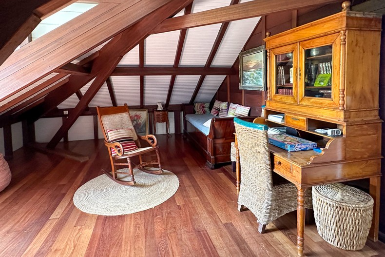 Le salon sous combles