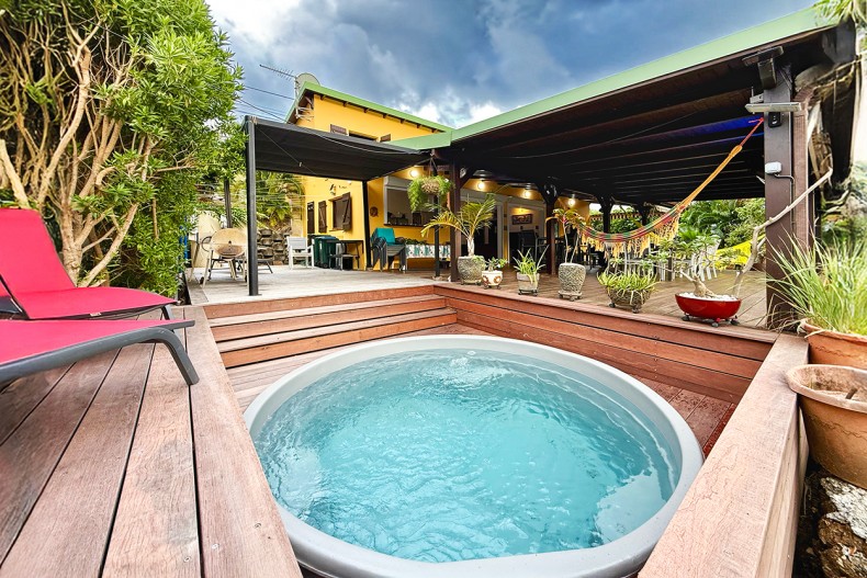 Location maison Fond sable blanc Martinique