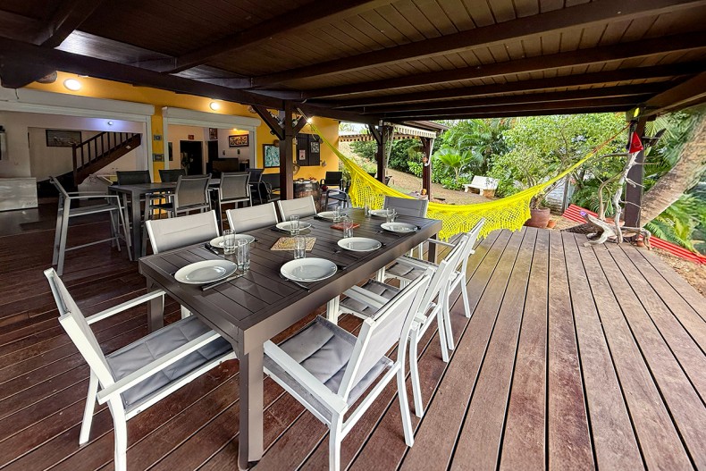 Location maison Fond sable blanc Martinique