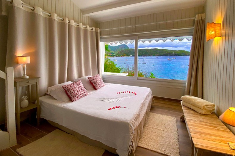 Location saisonnière de luxe vue mer martinique