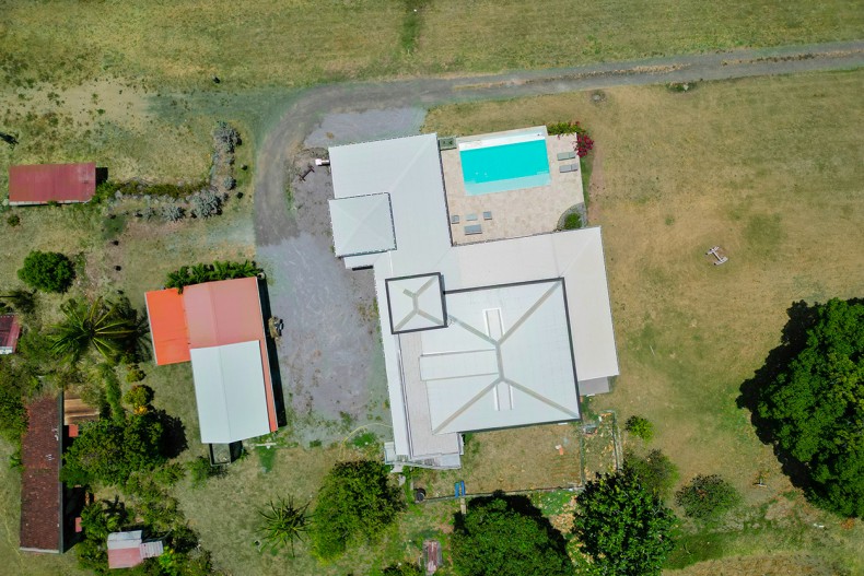 Location villa Habitation Beauregard Martinique plan