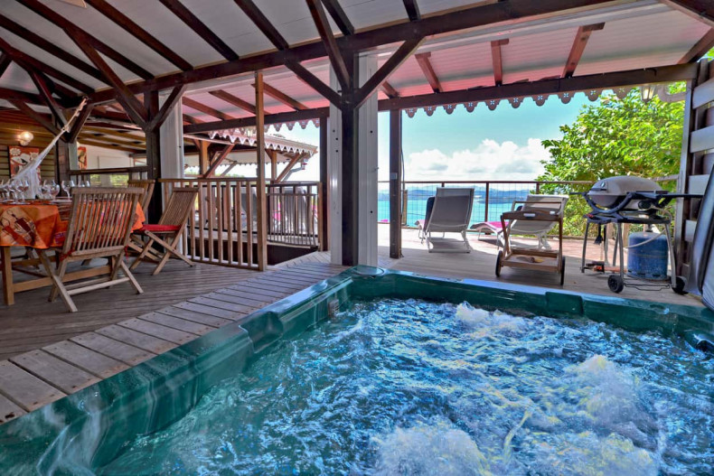 Location villa tartane avec spa