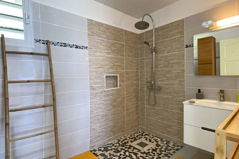 maison vacances le carbet piscine Kaz Belle Vue