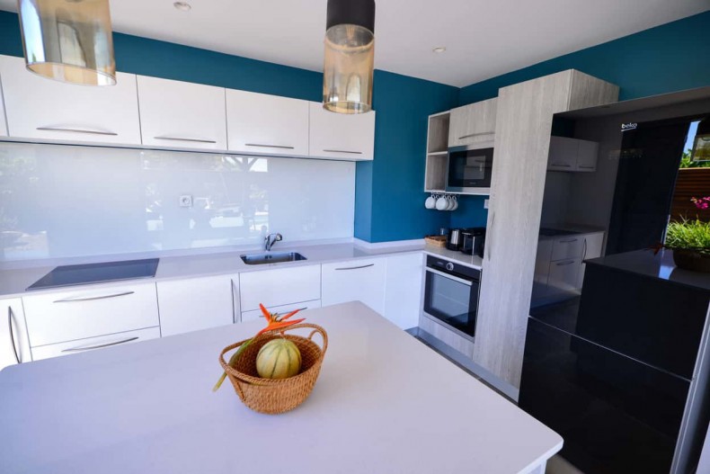 cuisine équipée villa Kreolina