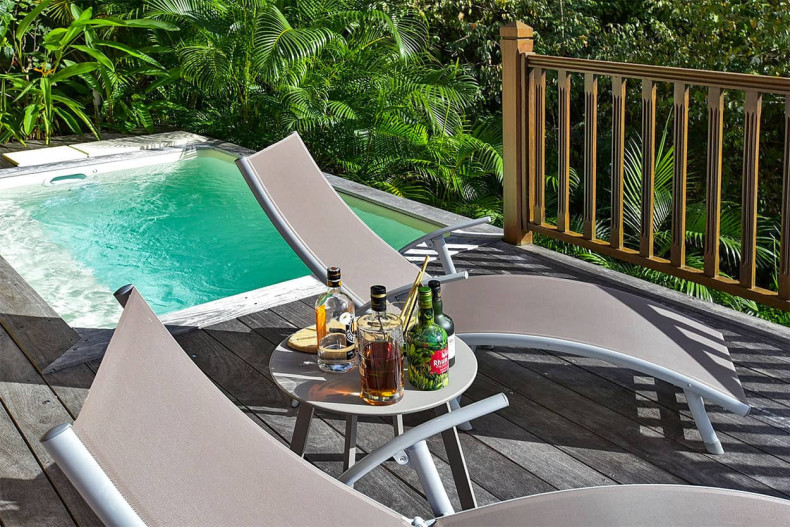 Location appartement piscine anse d'arlet martinique