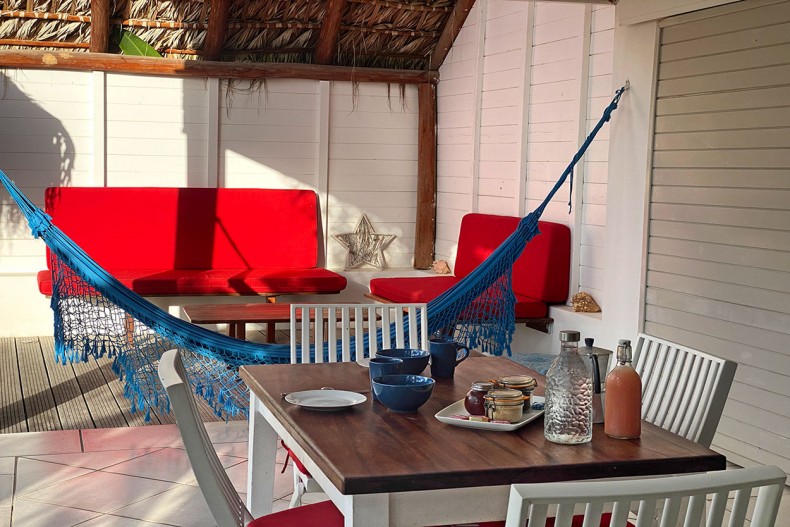 Location Tartane Martinique vue Turquoise Parasol