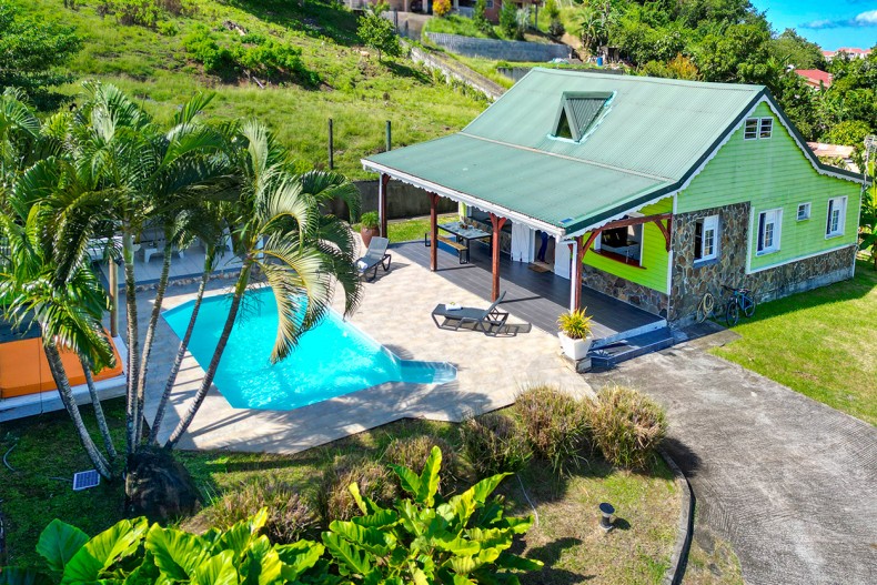 Villa avec piscine Martinique Vallée verte