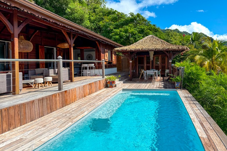 Location villa de la baie de grande Anse