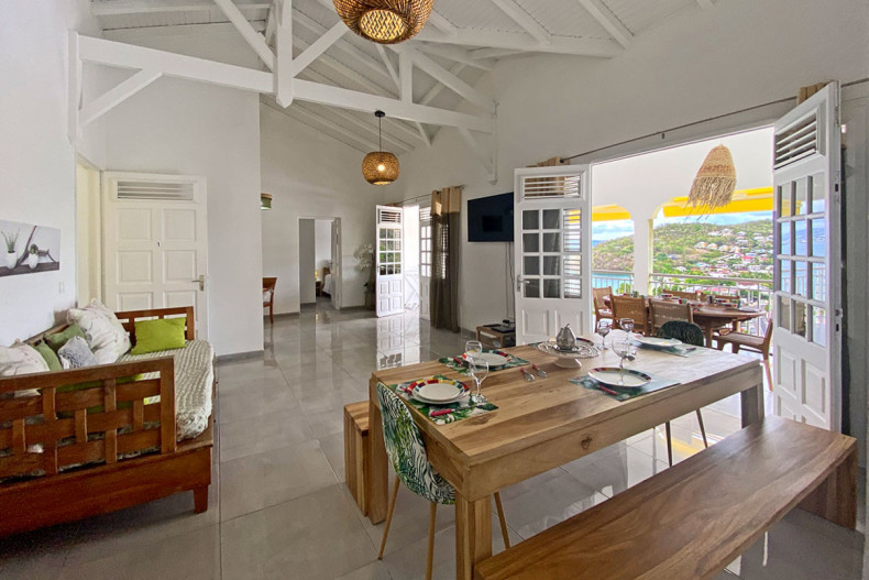 Location Anse à l'ane F4 Vue mer 3ilets