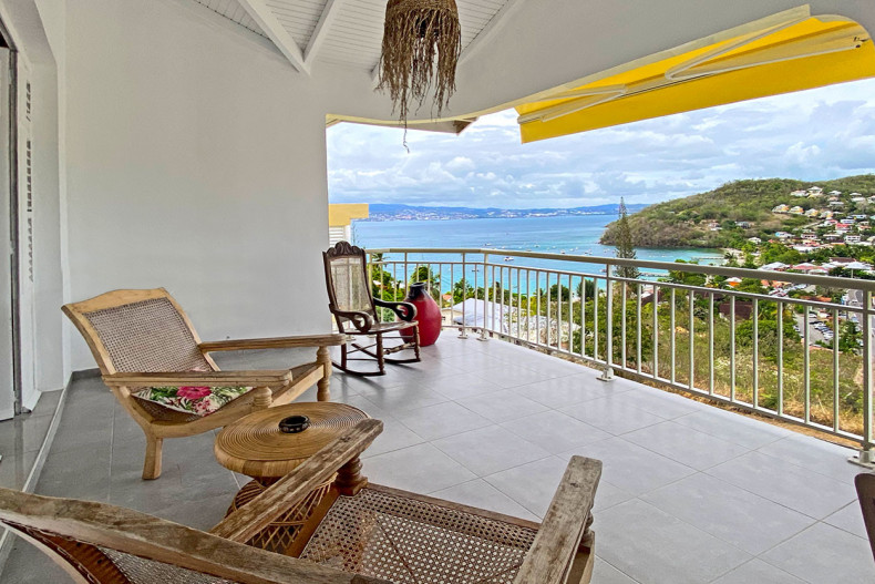 Location F4 Anse à L'ane vue mer Martinique