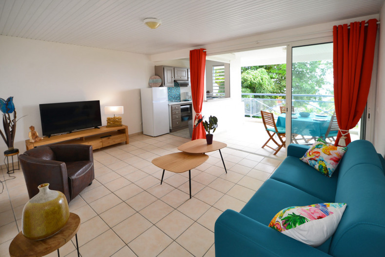 Location joli  petit appartement T2 le Diamant