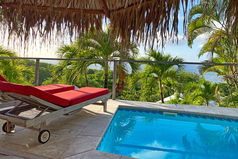 Location Tartane Martinique vue Turquoise Parasol