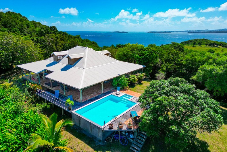 Location Villa Martinique vue Drone