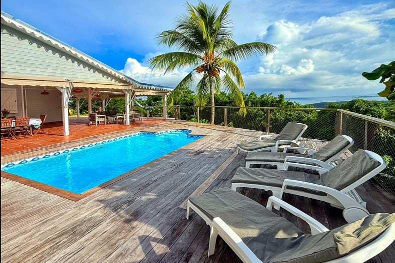 Location villa vue Sauvage Caravelle Tartane martinique
