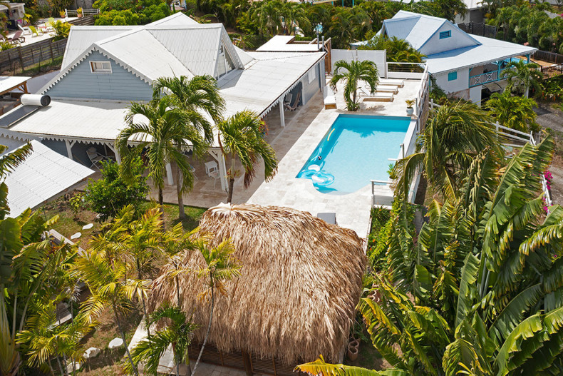 Villa SUD TURQUOISE Martinique location de charme piscine vue mer 4 chambres - 