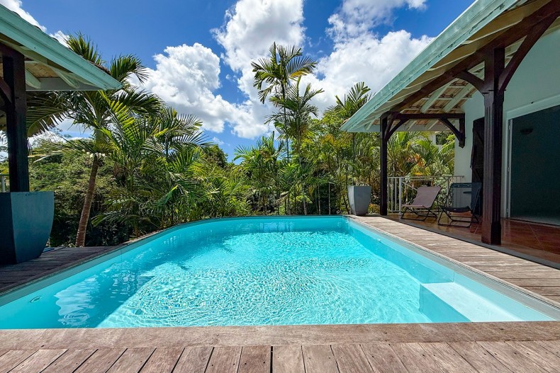 Location villa martinique avec piscine les trois ilets le patio