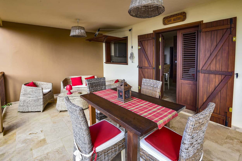 La terrasse de Babord vue mer