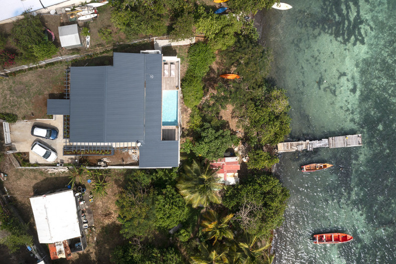 location villa bord de mer atlantique Martinique