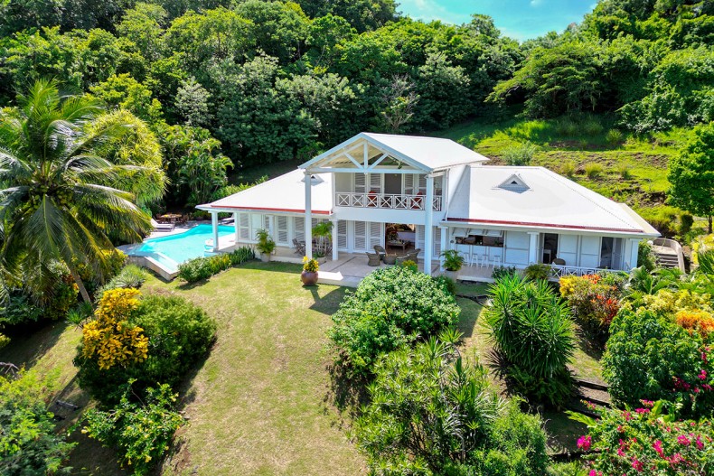 Location villa d architecte Martinique