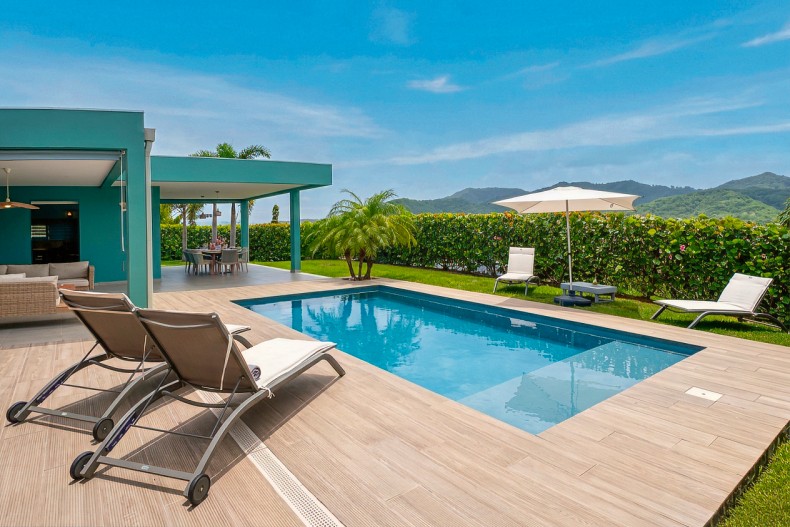 location villa MODERNE de luxe Martinique trois ilets
