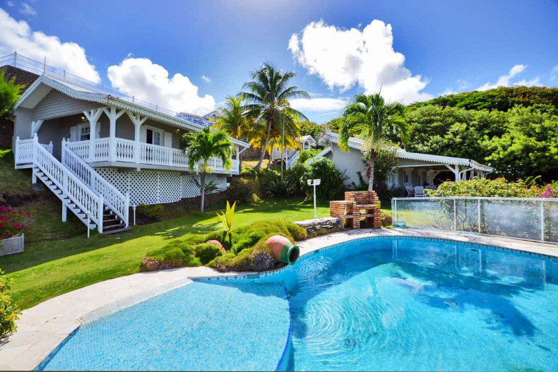 bungalow villa le francois martinique