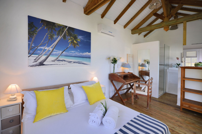 Maison du cap ti bungalow vue sde