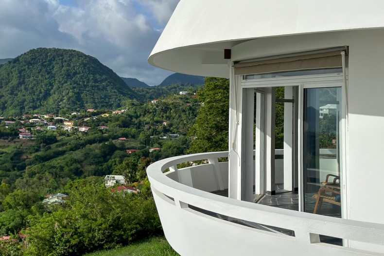 Vue sur le Morne Vert