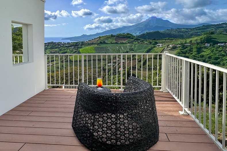 La terrasse de la suite