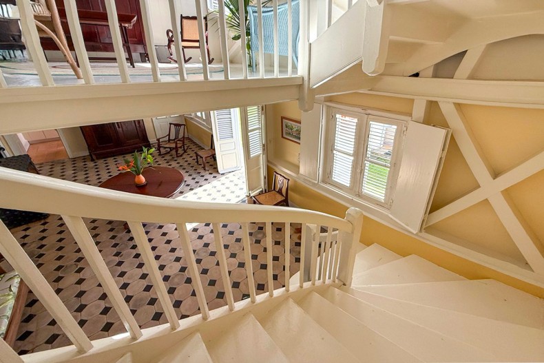 Maison du Géreur escalier