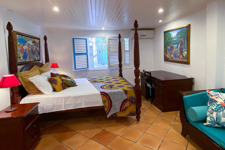 La seconde suite de la villa.