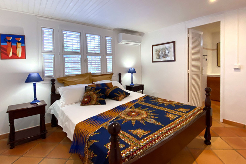 La quatrième chambre de la villa.