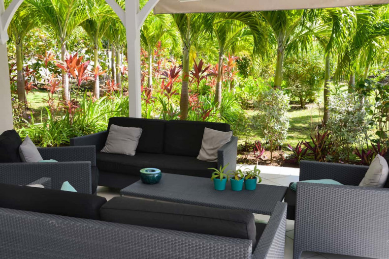 Villa Les Palmiers mer