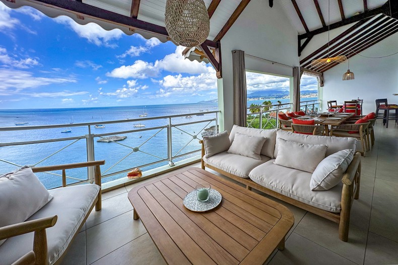 PANORAMA DE LA POINTE DU BOUT location Martinique superbe appartement Pointe du Bout 4 cha...