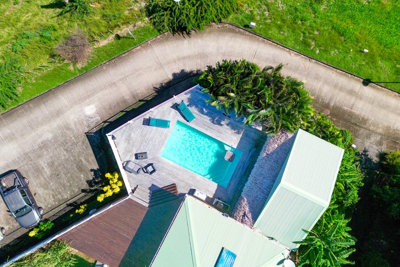 Petit Bungalow le François plan