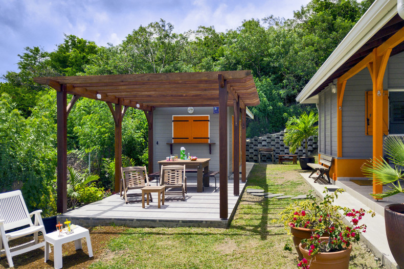 Le chaudron d'époque de la petite maiso,n martinique