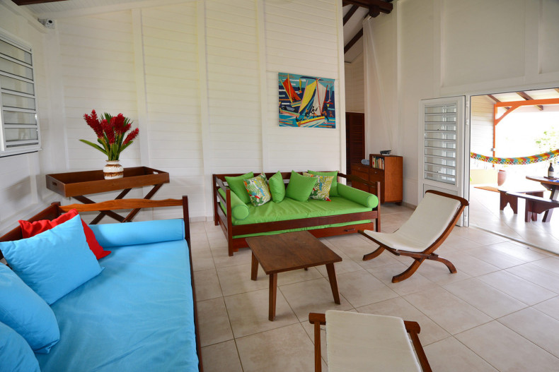 Les deux lits-divan pour coucher 2 enfants