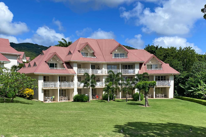 L'appartement en haut à gauche