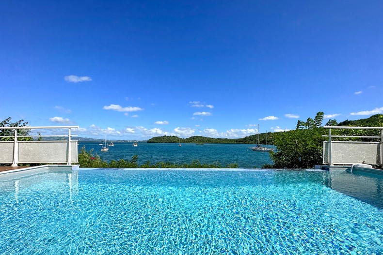 Piscine Villa Ponton pointe du bout Martinique