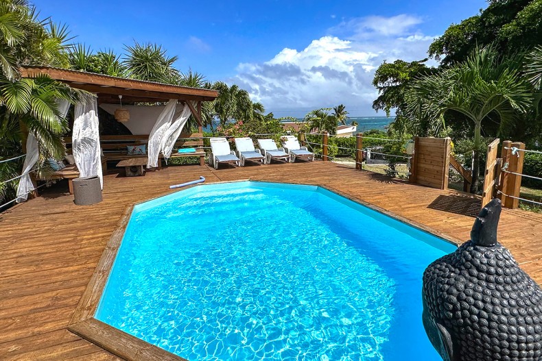 Location villa 6 ch Martinique piscine le vauclin