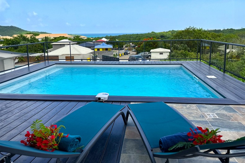 Piscine Location villa piscine Diamant bleu