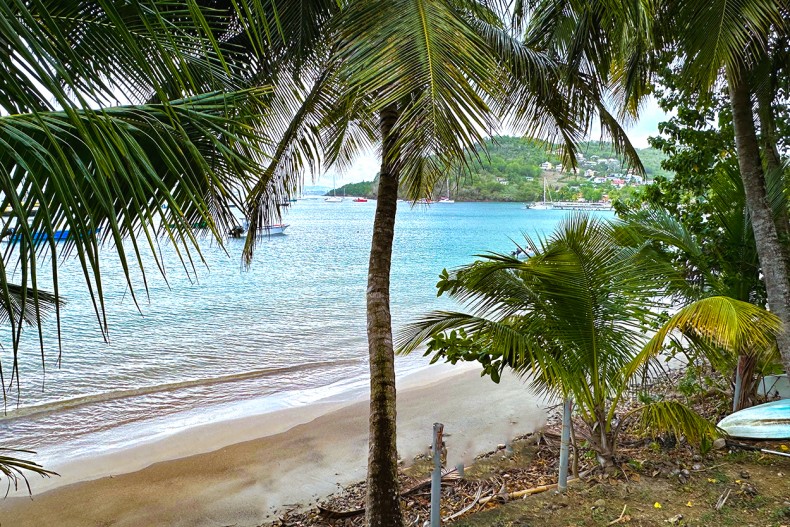 La plage quasi privée de la douceur