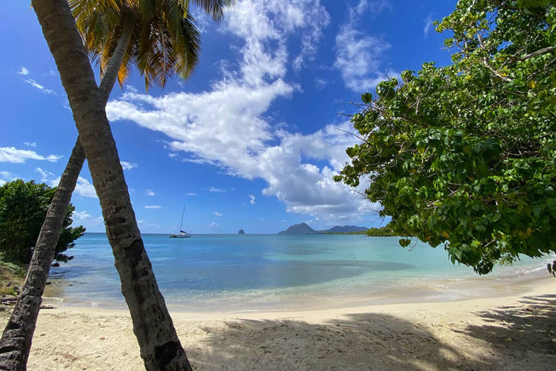 Plage mabouya Martinique